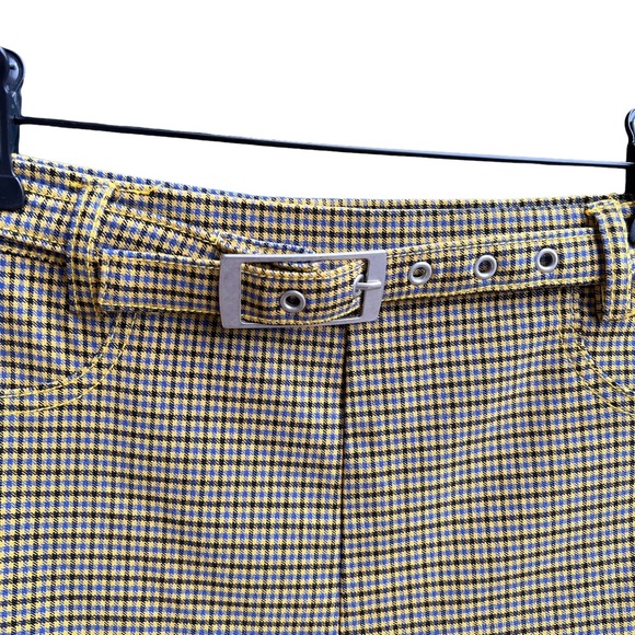 Urban Outfitters Neve Plaid High Waisted Cigarette Pants - Picture 7 of 12